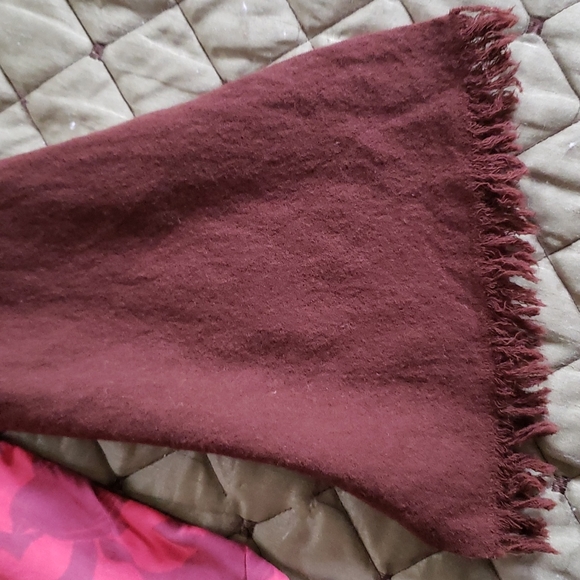 SOLD - Men's reversible silk designer scarf lined in wool - Picture 3 of 3